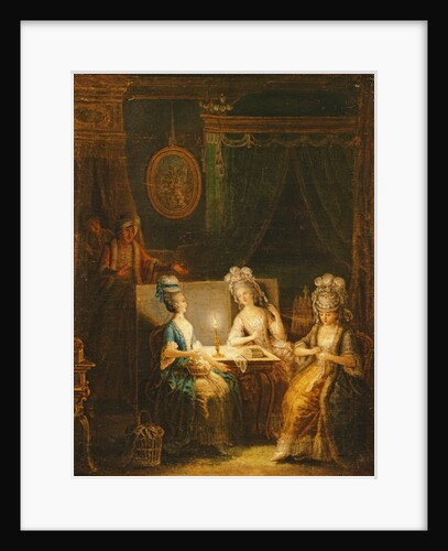 Zémire and Azor, Opera by Marmontel, 1788 by Antoine Francois Saint-Aubert