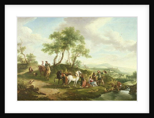 Falconry by Johannes van der Bent