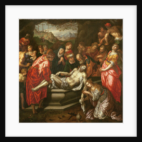 Entombment by Hendrik de Clerck