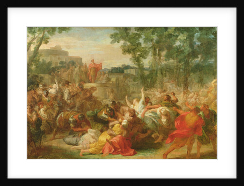 Study for Rape of the Sabines by Gabriel Francois Doyen