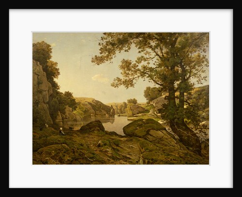 The Wolf Jump by Henri-Joseph Harpignies