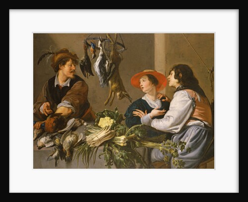 Game and Vegetable Sellers by Theodor Rombouts