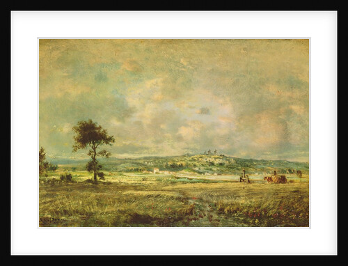 Effects of a Storm, View of the Plain of Montmartre by Theodore Rousseau