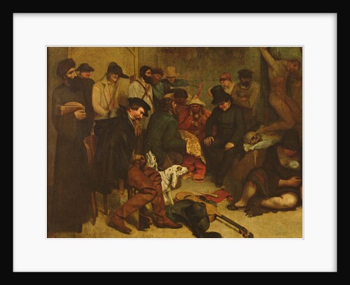 The Studio of the Painter, a Real Allegory, 1855 by Gustave Courbet