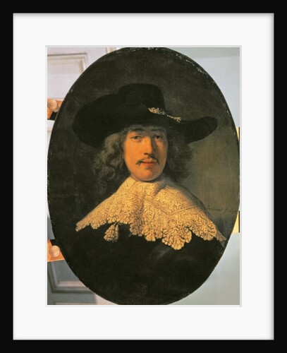 Portrait of a Young Man with a Lace Collar, 1634 by Rembrandt Harmensz. van Rijn