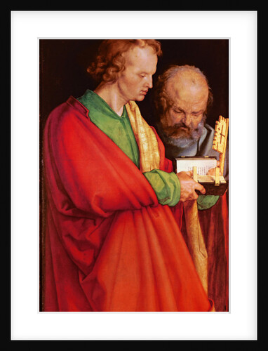 St. John with St. Peter, 1526 by Albrecht Dürer or Duerer