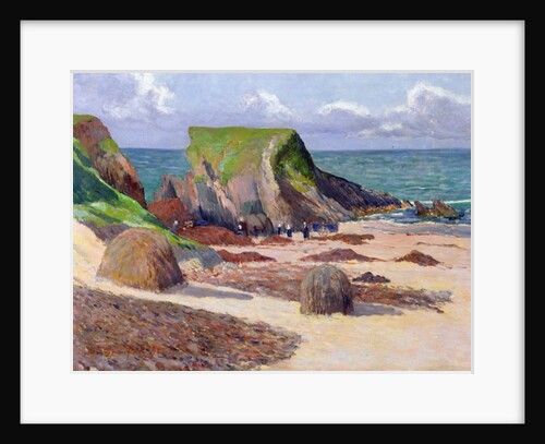 Harvesting of Seaweed, 1891 by Maxime Emile Louis Maufra