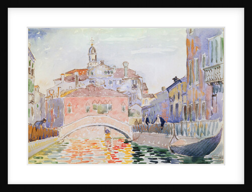 Canal in Venice by Henri-Edmond Cross