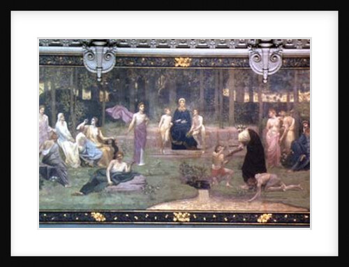 The Sacred Wood by Pierre Puvis de Chavannes