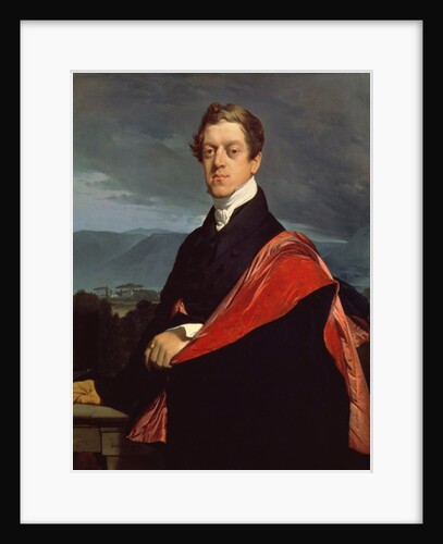 Portrait of Nikolai Dmitrievich Count Guriev, 1821 by Jean Auguste Dominique Ingres