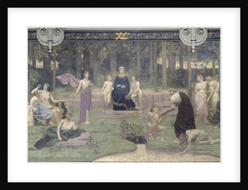 The Sacred Wood by Pierre Puvis de Chavannes