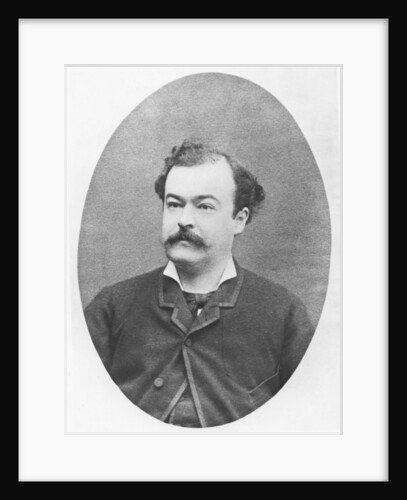 Portrait of Emile-Jean-Marie Gautier by Etienne Carjat