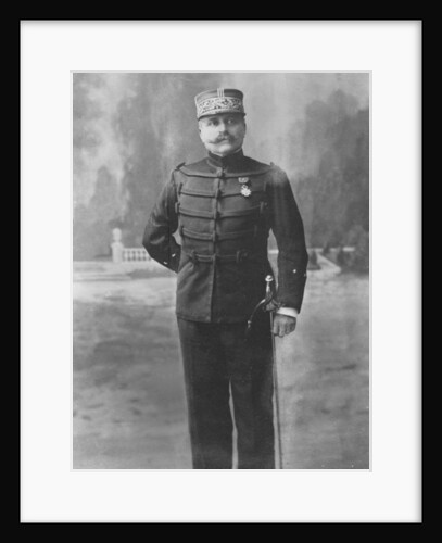 Portrait of Marie-Louis-Adolphe Guillaumat by Eugene Pirou