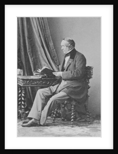 Portrait of Baron Jean-Baptiste-Louis Gros by Andre Adolphe Eugene Disderi