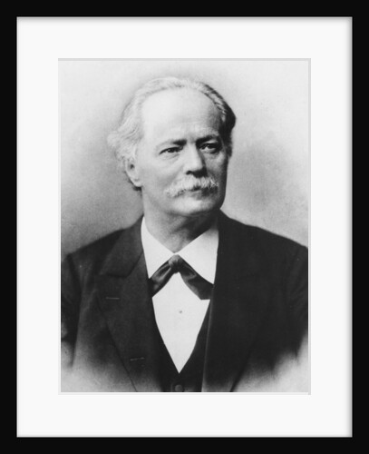 Portrait of Lazarus Fuchs by French Photographer