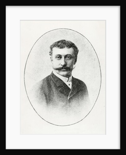 Portrait of Charles Francon by French Photographer