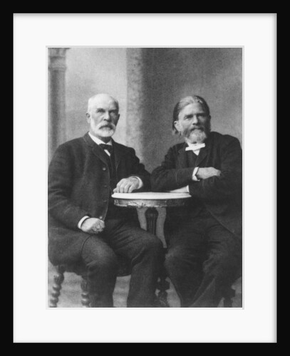 Cato Guldberg and Peter Waage by Norwegian Photographer