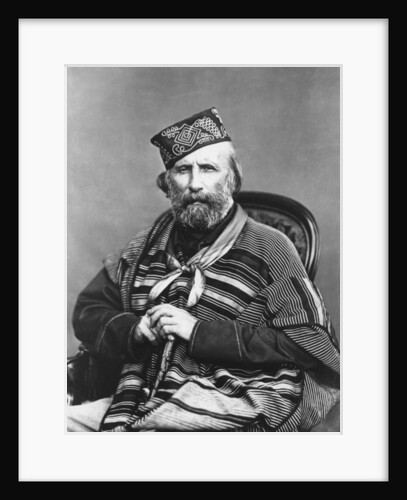 Portrait of Garibaldi by Italian Photographer