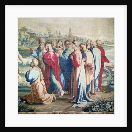 Tapestry depicting the Acts of the Apostles, the calling of Saint Paul by Raphael