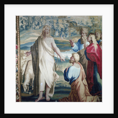 Tapestry depicting the Acts of the Apostles, the calling of Saint Paul by Raphael (1483-1520) (after)