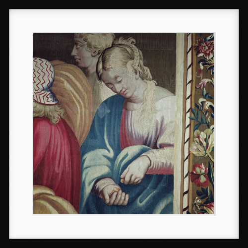 Tapestry depicting the Acts of the Apostles, the Death of Ananias by Raphael (1483-1520) (after)