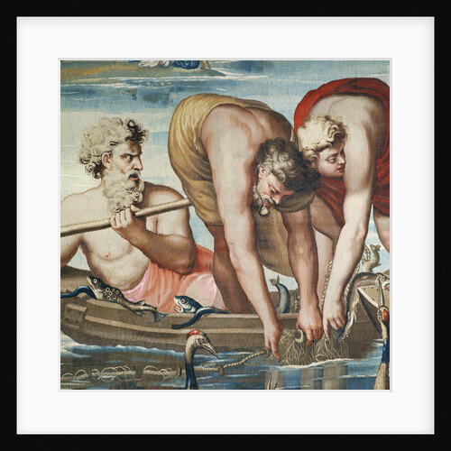 Tapestry depicting the Acts of the Apostles, The Miraculous catch of Fish by Raphael (1483-1520) (after)