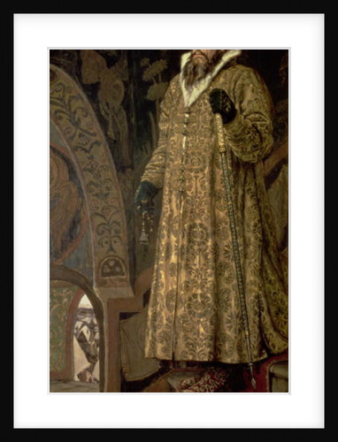 Tsar Ivan IV Vasilyevich 'the Terrible' 1897 by Victor Mikhailovich Vasnetsov