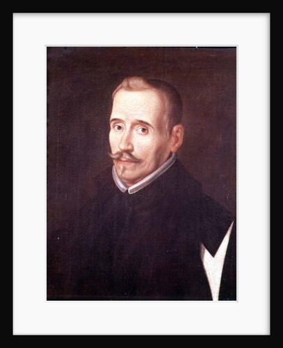 Portrait of Lope Felix de Vega Carpio by Caxesi or Caxete Eugenio Caxes
