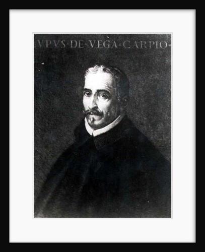 Portrait of Lope Felix de Vega Carpio by Spanish School