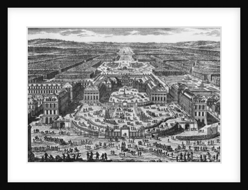 View of the Chateau de Versailles by Adam Perelle