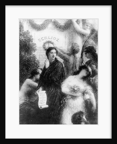 Berlioz, or The Birthday, 1876 by Ignace Henri Jean Fantin-Latour