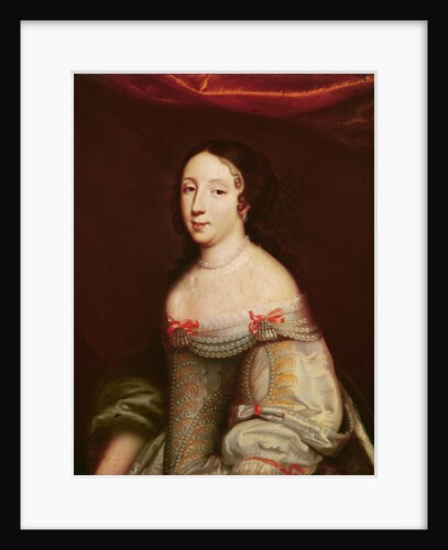 Portrait of Anne of Austria, Infanta of Spain, Queen consort of France and Navarre by Philippe de Champaigne
