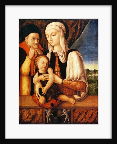 The Holy Family, c.1450-60 by Antonio Vivarini