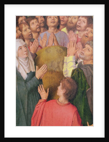 Triptych of the Resurrection, right panel: The Ascension, c.1485-90 by Hans Memling