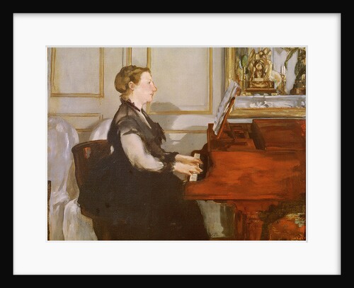 Madame Manet at the Piano, 1868 by Edouard Manet