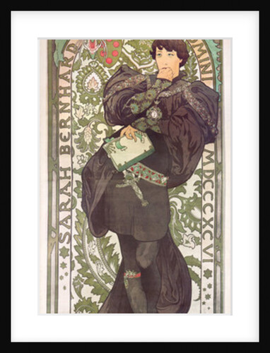 Poster for the Lorenzaccio play at the Théâtre de la Renaissance, 1896 by Alphonse Marie Mucha