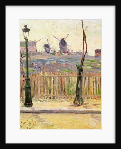 The Windmills at Montmartre, 1884 by Paul Signac