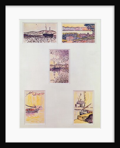 Saint Tropez, c.1900 by Paul Signac