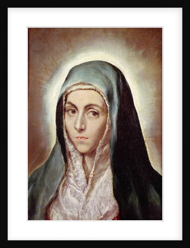 The Virgin Mary, 1595-1600 by El Greco
