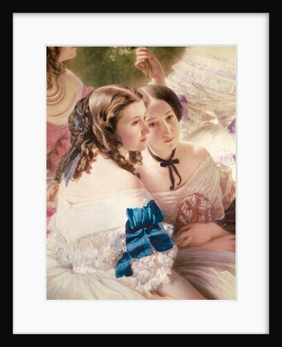 The Empress Eugénie Surrounded by her Ladies in Waiting, 1855 by Franz Xaver Winterhalter