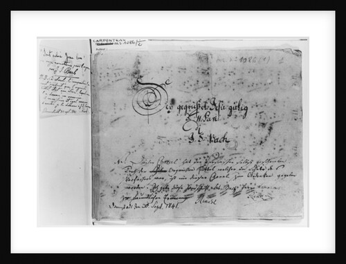 Chorale Variations for Organ by Johann Sebastian Bach by Johann Sebastian Bach