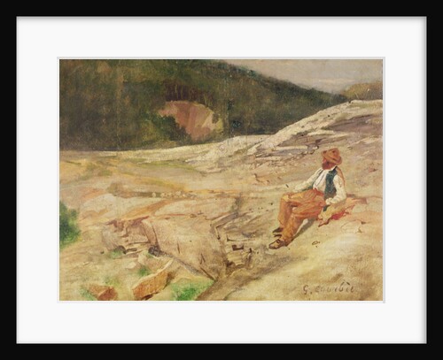 Landscape by Gustave Courbet