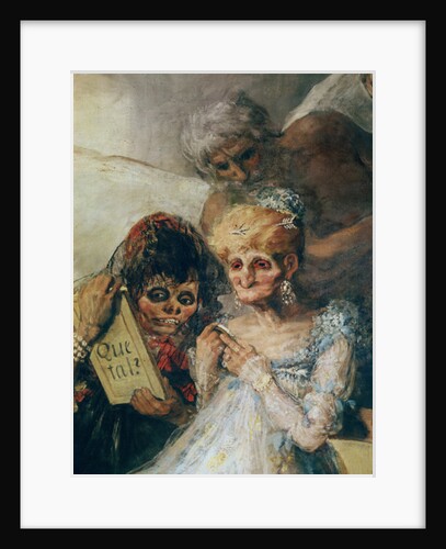 The Old Women, 1808-1812 by Francisco Jose de Goya y Lucientes