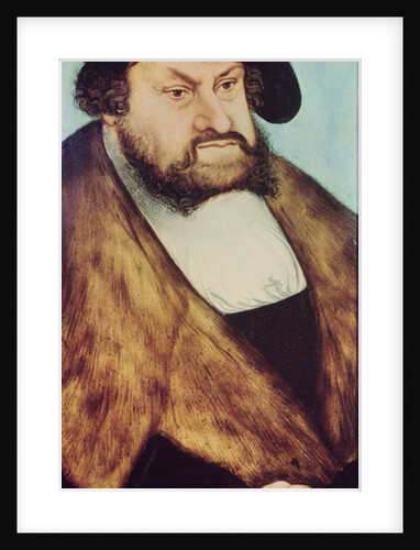 Portrait of John the Constant of Saxony by Lucas the Elder Cranach