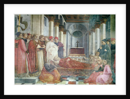 The Funeral of St. Stephen by Fra Filippo Lippi