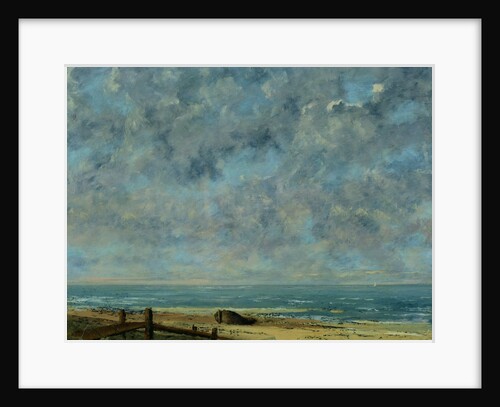 The Sea, c.1872 by Gustave Courbet