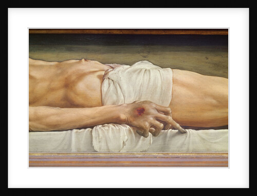 The Body of the Dead Christ by Hans Holbein the Younger
