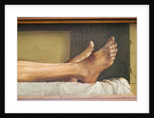 The Body of the Dead Christ by Hans Holbein the Younger