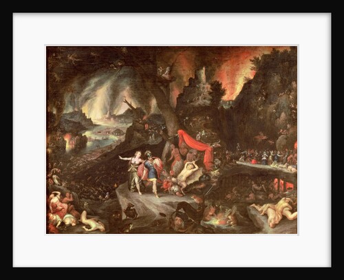 Aeneas in the underworld, c.1630 by Jan the Elder Brueghel
