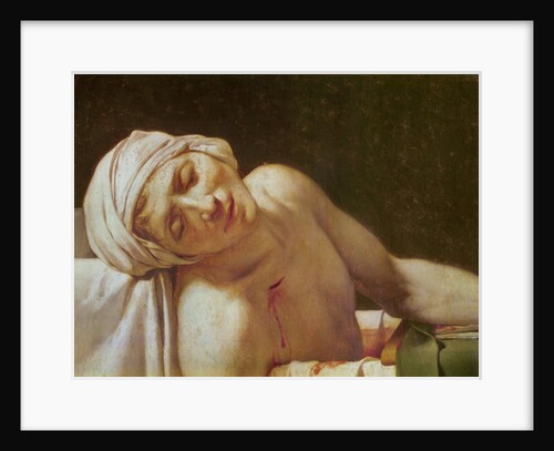 The Death of Marat, 1793 by Jacques Louis David